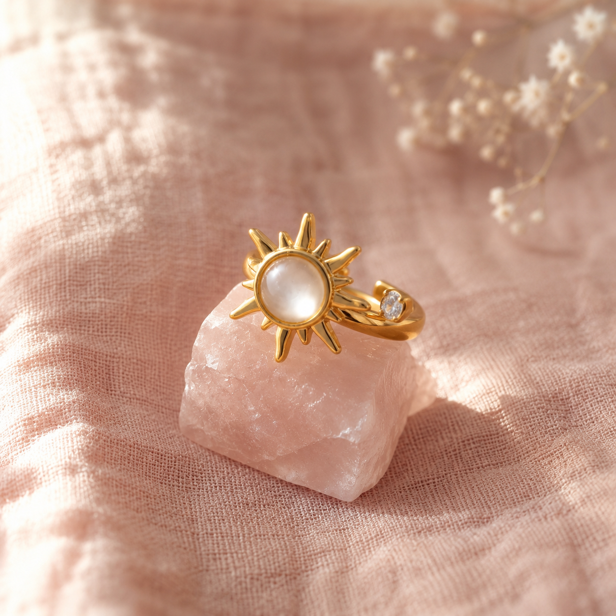 Bague anti-stress Soleil