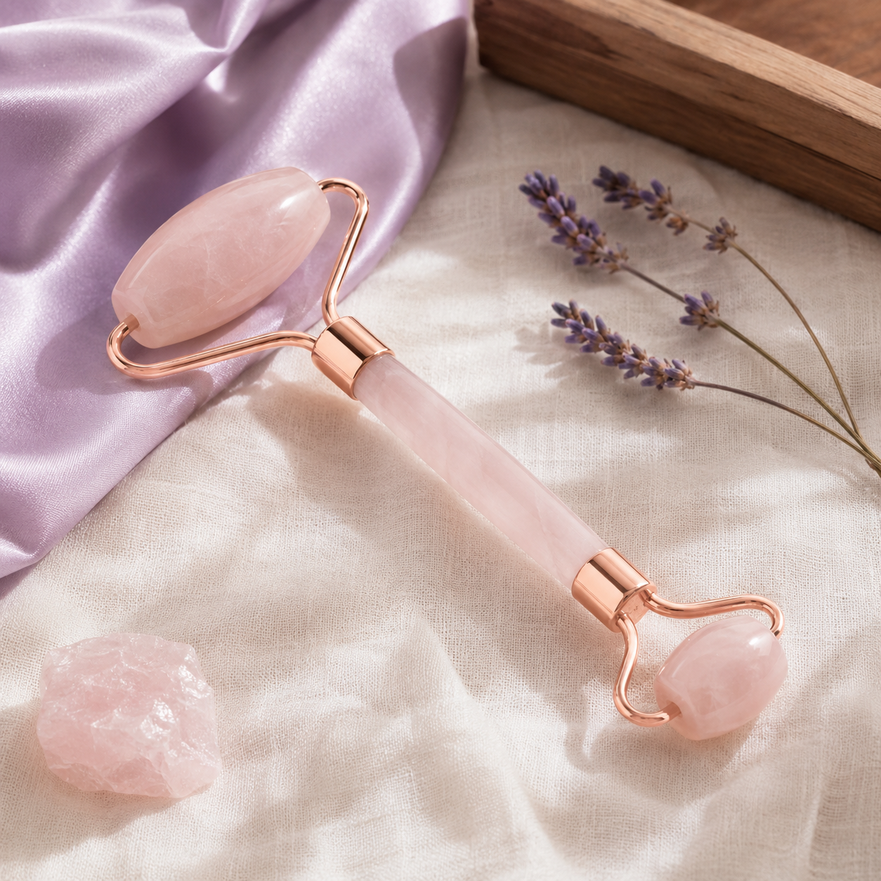 Roller Quartz Rose