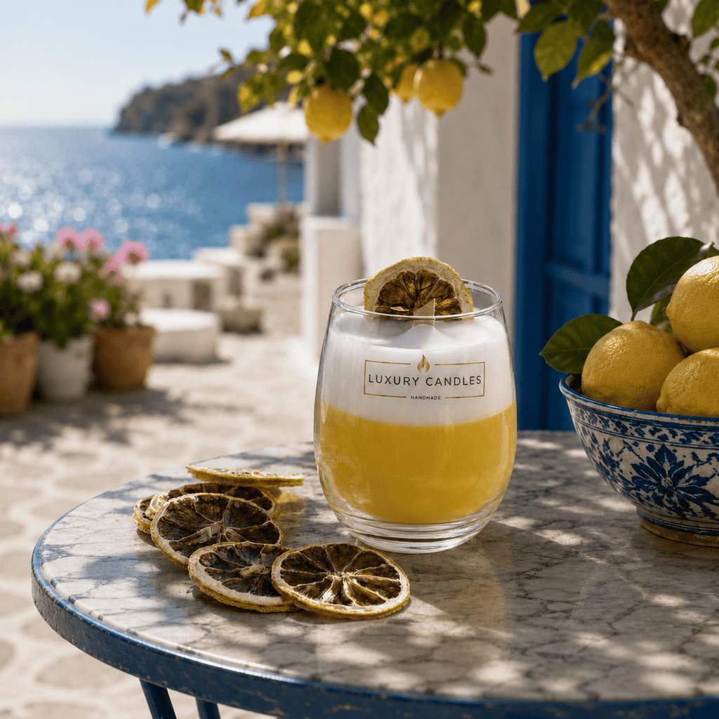 Luxury Candles - Meringe citron