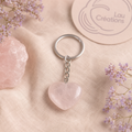 Porte clés Quart Rose
